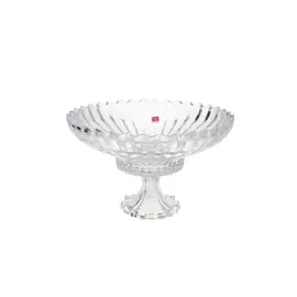 Pjatë Frutash Rrethore / 31.1x19.5x12.2 cm / Kristali