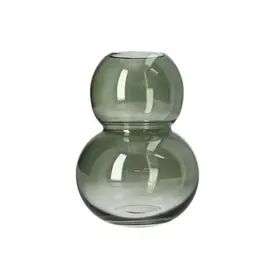 Vazo Dekorative / 6x19x14 cm / Qelq Jeshile