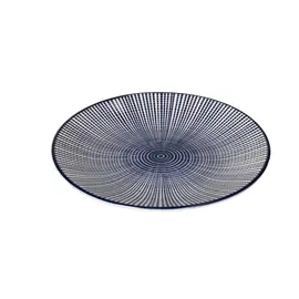 Pjatë / 19 cm / Bardhë - Blu / Porcelan