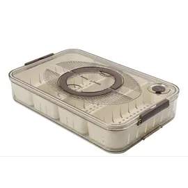 Tabaka per Servirje / 8 ndarje / 34*21*6cm / Plastike