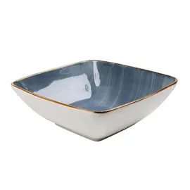 Tas i thelle / 23cm / Blu - Gold / Porcelan / Katrore