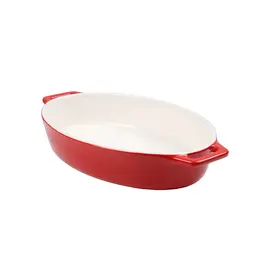 Tave Pjekje / 31x18x6cm / Porcelan / Rreth