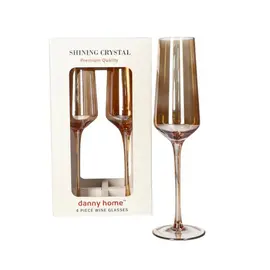 Gote Vere / Set 4 cope / 25.5x4.5x7cm / 300ml / Xham Verdhe