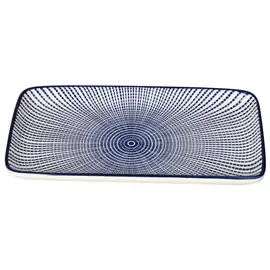 Tavë Pjekje / 20x11 cm / Bardhë-Zezë / Porcelan