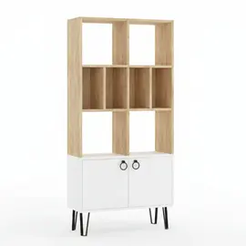 Librari Bony - Oak - White