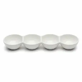 Tas / 4 pjese / Bardhe / Qeramik