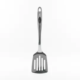 Spatul Kthyese me Kanale/ 38.5cm / Stainless Steel