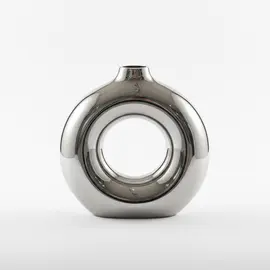 Vazo Dekorative / Rrumbullake / 26*13*6cm / Gold