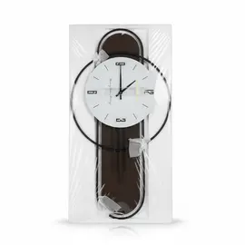 Ore Dekorative Muri Zeze / Fushë e Bardhë Minimaliste me Pendul