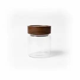 Kavanoz Konservimi / 340ml / 8*8*10cm / Qelq - Kapak Dru