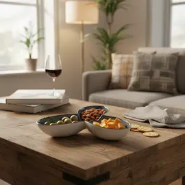 Tas si lule / Blu - Gold / Porcelan