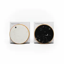 Set Servise per Djathe / Derrase Bamboo Mermer