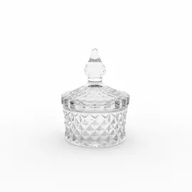 Kavanoz Qelqi per Embelsira me Kapak / Kristal