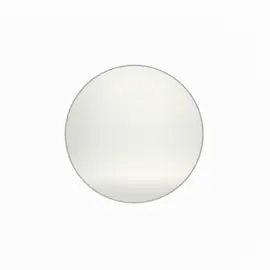 Pasqyrë Rrethore me Kornizë të Bardhë, Ø60cm për Muri