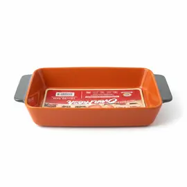 Pjatë Pjekjeje Porcelani Oven Fresh Portokalli 15×20.5 cm