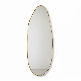 Pasqyre Ovale e Crregullt / Gold