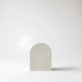 Vazo Dekorative / Bardhe / Forme U poshte