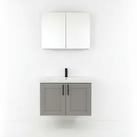 Set Mobilje Tualeti Riva me Lavaman – 80 cm + 30 cm