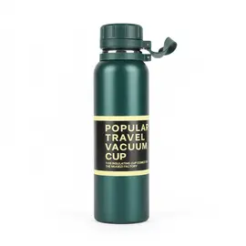 Termos udhëtimi 800 ml me izolim vakum dhe kapak me rrip mbajtës