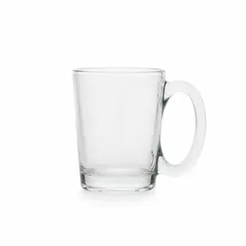 Gote Kapuçino Xhami Transparente me Dore – Set 6 Copë