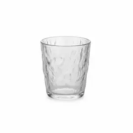 Gotë Uji 6 copë Qelq me Dizajn Dekorativ, Qelq i Trashë Transparente