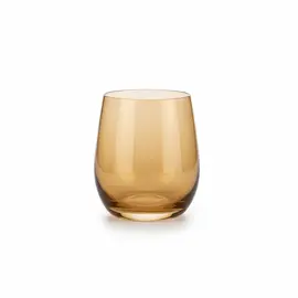 Set 6 Gotash Boutique Short Tumbler 345ml, Qelq Amber Elegant