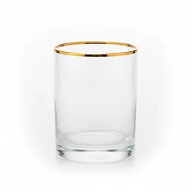 Set Gotash Qelqi me Kornizë të Artë 410 ml Danny Home, 6 Copë