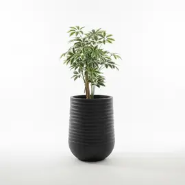 Vazo Dekorative M / 39*39*51cm / Coal Black