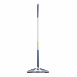 Leckë Dyshemeje me Shkop të Gjatë, Gri, me Kokë Trekëndore