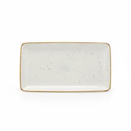 Pjate / 14.5cm / Bardhe - Gold / Porcelan / Katrore