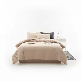 Set Carcaf Washed Taupe 220X240 -