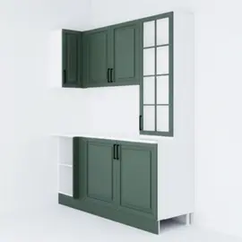 Kuzhine Zeleni 160cm/ modul kendor