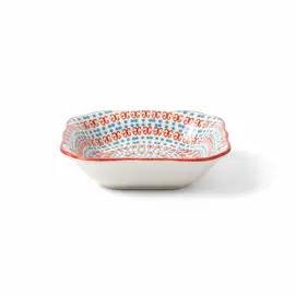 Tas i Vogel / 9cm / Bojqiell-Kuqe/ Porcelan / Katror