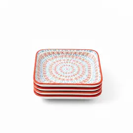 Tas i Vogel / 9.5cm / Bojqelli-Kuqe / Porcelan