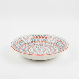 Pjate e Thelle / 20cm / Bojqielle-Kuqe / Porcelan