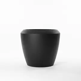 Vazo Dekorative L / 56*55.6*48.4cm / Coal Black