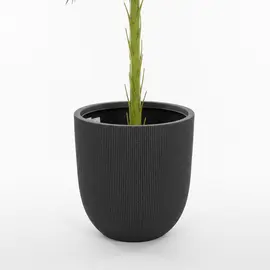 Vazo Dekorative L / 44*44*44.5cm / Mediterranean Black