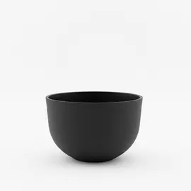 Vazo Dekorative / 33*33*22cm / Charcoal Black S/M/L