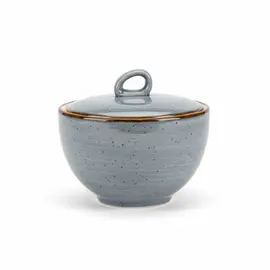 Tas me kapak / Blu - Gold / Porcelan