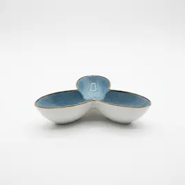 Pjate / 18x3.5cm / Porcelan / Fushe Blu / imitim lule