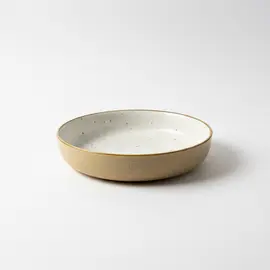 Pjate e thelle / 20cm / Bardhe - Gold / Porcelan