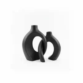 Vazo Dekorative / Zeze / Set 2 cope / te lidhura