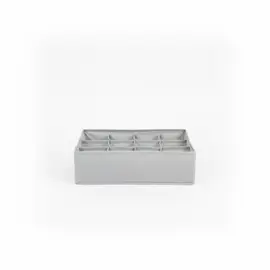 Kuti Organizative / 32*32*10cm / 16 ndarje / me doreze / Gri