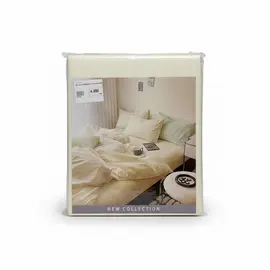 Set Carcaf Washed Cream 220X240 -