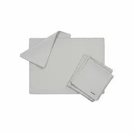 Set 4 Peceta 40*60 dhe 4 Mbulese Tavoline Gri e Celet