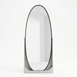 Pasqyre Ovale e Crregullt / e Bardhe