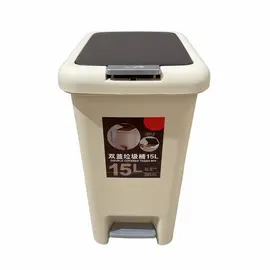 Kosh Mbeturinash me Baze Katrore / e Bardhe me Gri / 15L