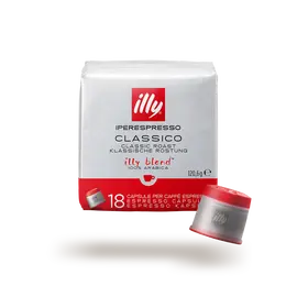 Kapsula Kafe Illy Classico Iperespresso 18 Copë 100% Arabica
