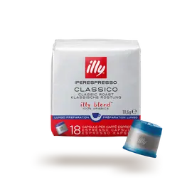 Kapsula Kafe Illy Lungo Iperespresso 18 Copë 100% Arabica