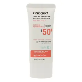 Krem kundër diellit kundër njollave kafe me shumë mbrojtje Babaria Spf 50+ (50 ml)